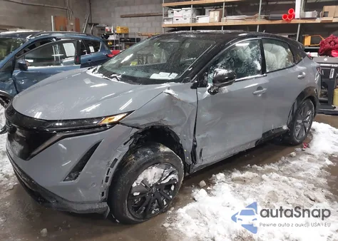 2024 Nissan Ariya Platinum+ z USA, uszkodzony, nr VIN JN1DF0CD6RM732771